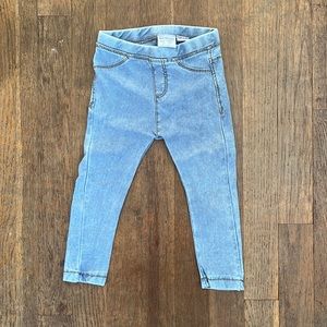 Zara baby jegging! Best denim color I’ve seen to date! Size 18/24 or 92cm